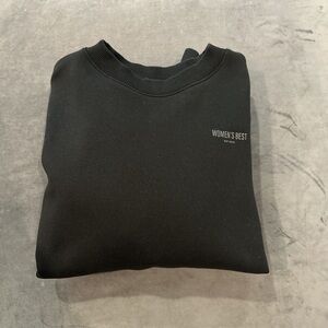 Women's Best Black Sweatshirt